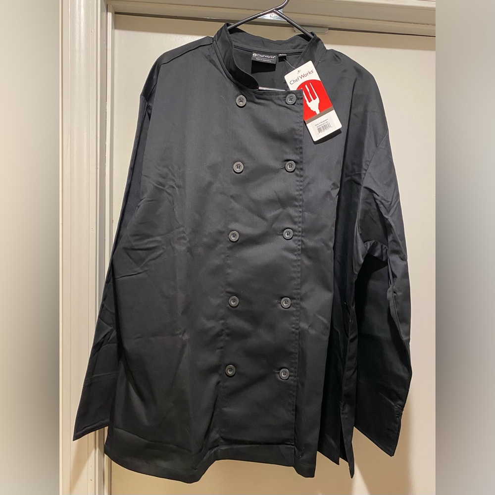 Chef Works Women's Le Mans
Chef Coat - black XX-Large - Picture 9 of 14